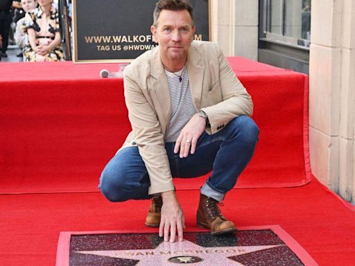 The Force is with Ewan: McGregor gets Hollywood Walk of Fame star