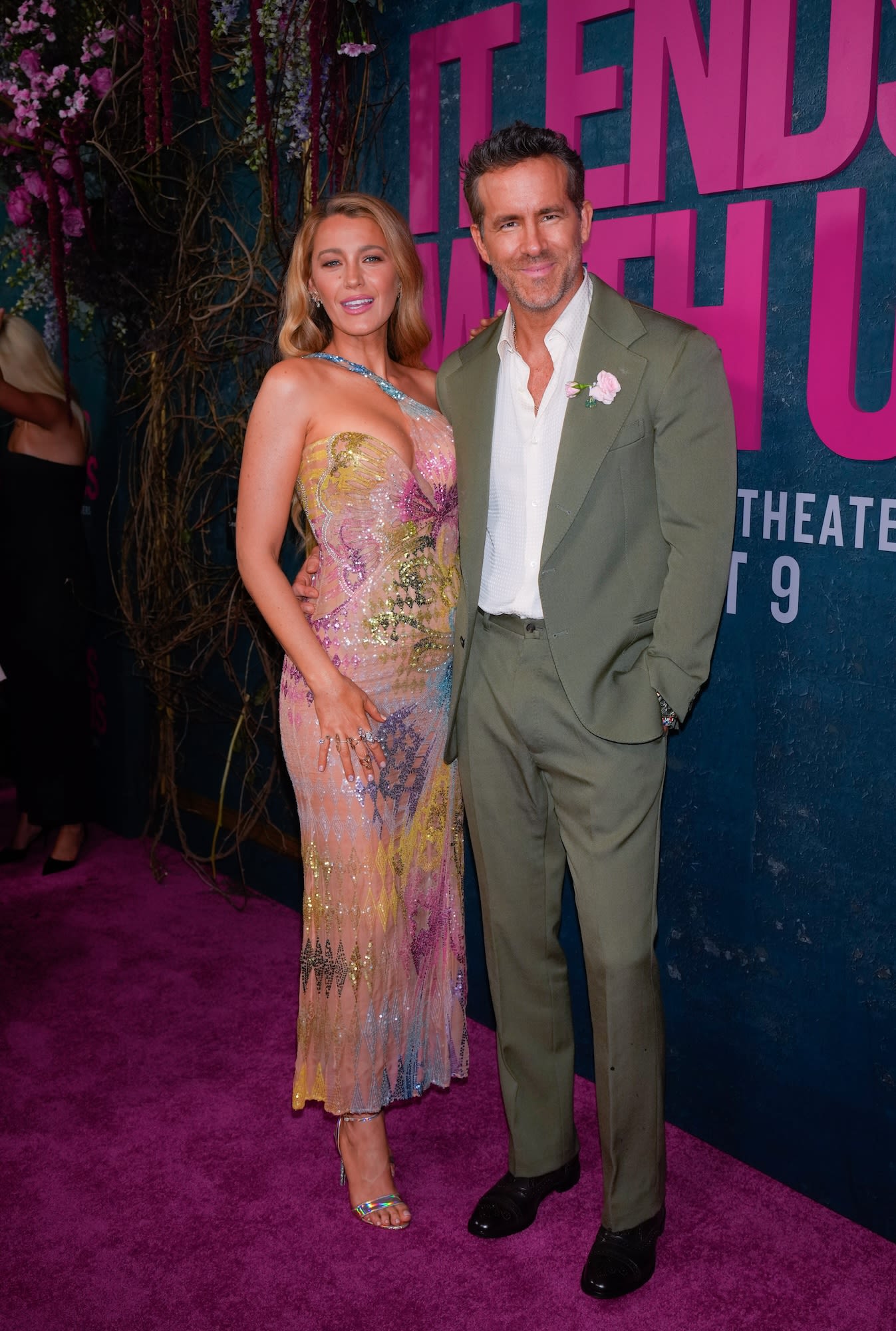 Blake Lively Grabs Ryan Reynolds’ Butt, Gushes Over Supportive Husband, at ‘It Ends With Us Premiere’