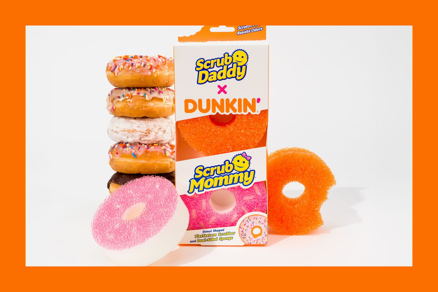 Dunkin' and Scrub Daddy Are, Somehow, Making Doing the Dishes Fun