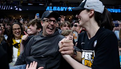 Caitlin Clark gets personalized AFC Richmond jersey from 'Ted Lasso' star Jason Sudeikis