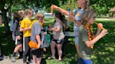 Pioneer Elementary School students wrap up school year with Panther Prowl Walk