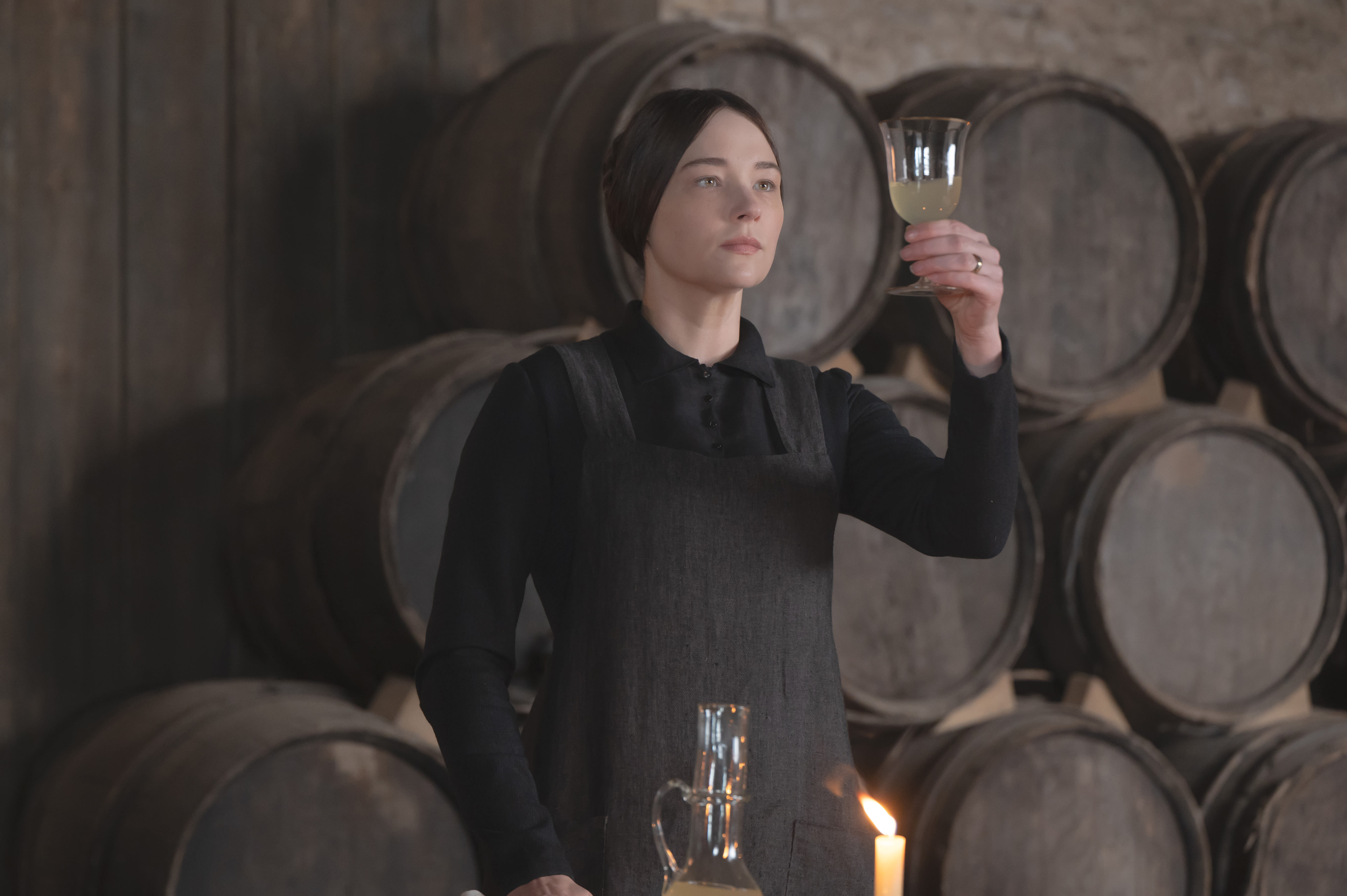 Review: A bit fizzy with romantic intrigue, 'Widow Clicquot' raises a glass to a woman innovator