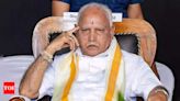 POCSO case: Karnataka CID files chargesheet against BJP's BS Yediyurappa | India News - Times of India
