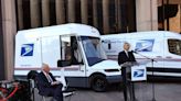 USPS is switching to electric mail trucks, in reversal for Trump-era postmaster general