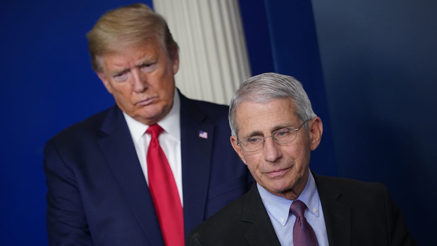 Anthony Fauci Covid Book: Volcanic Donald Trump Screamed F-Bombs at Me