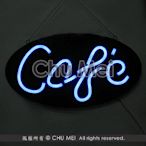 110V-藍色LED線條Cafe Sign(咖啡字體) - Cafe led 廣告 招牌 指示燈 指示牌 廣告燈 燈箱