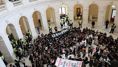 USA: 200 detenidos por protestas contra Netanyahu en el Congreso