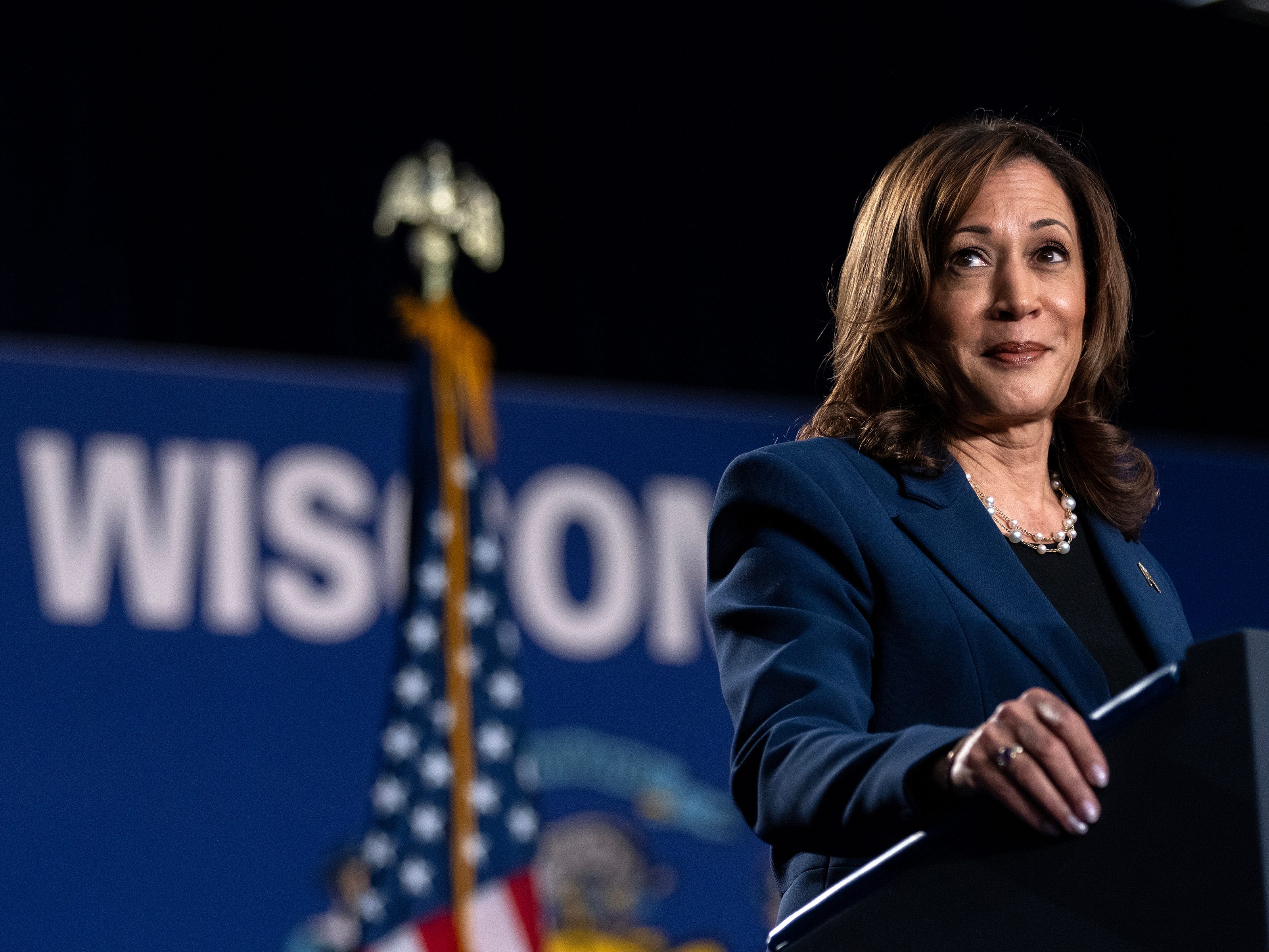 Kamala Harris campaign says it raised $200 million in its first week, mostly from new donors, adding to disputed $95 million from Biden