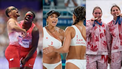 2024 Olympics Day 14 Recap: Canada's 4x100 relay team wins gold, as women's beach volleyball team secures historic silver