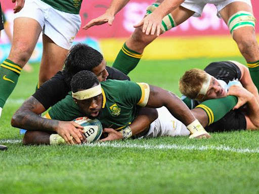 Sudáfrica dio otro golpe ante All Blacks y quedó a un paso del título en el Rugby Championship