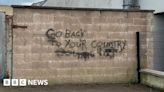 Cookstown: Graffiti criticised as PSNI investigate racist motive