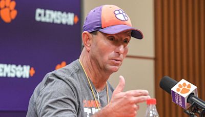 Dabo Swinney calls out ACC, ESPN for asking Clemson to move rivalry game vs. Gamecocks