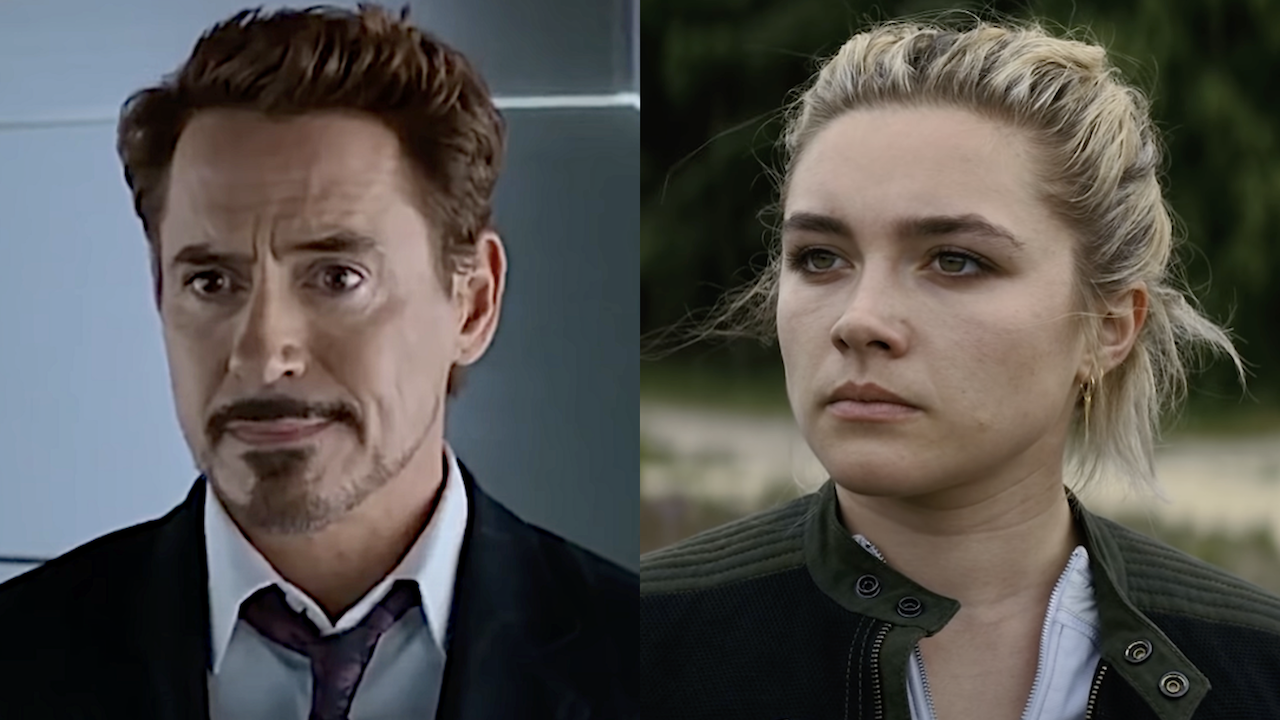 Oh Man, It Really Sounds Like Marvel Kept That Robert Downey Jr. Announcement Under Wraps As Florence Pugh Reacts