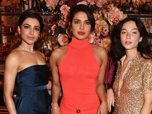 Priyanka Chopra, Samantha Prabhu Have Picture Perfect Moments At Citadel Honey Bunny Screening