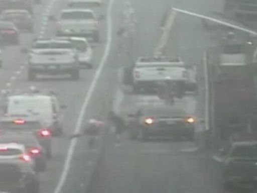 Video shows road rage incident on I-5 in Everett before trooper fatally shoots man