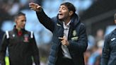 Marcelino no podrá sentarse con el Villarreal en el Sadar en la última jornada de la temporada