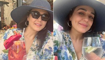 Actor Preity Zinta offers a glimpse into her weekend fun