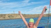 NC woman swims English Channel in under 11 hours, singing through the pain