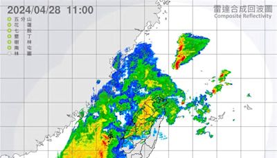 大範圍雷雨帶逼近 粉專：預計中午抵達雲嘉南高屏