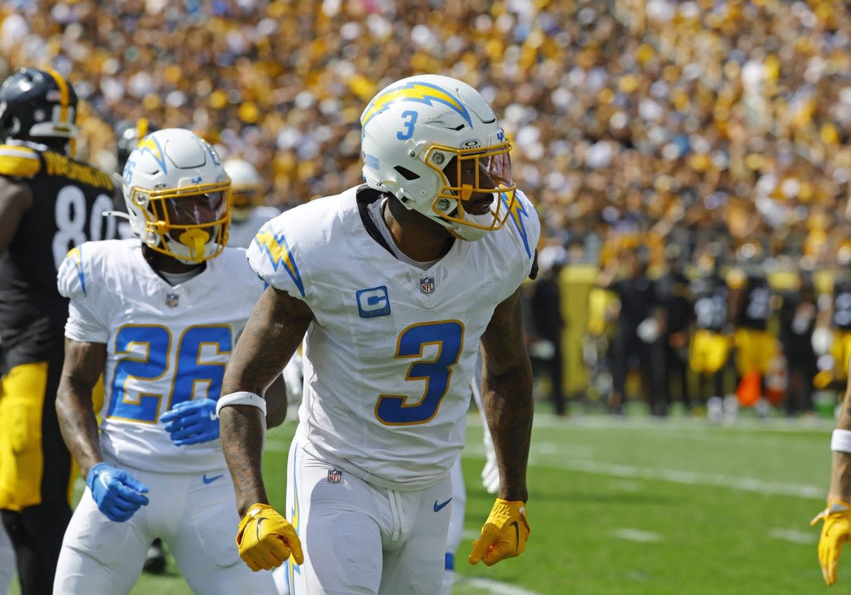 Chargers’ Derwin James suspended 1 game following hit on Pat Freiermuth, ‘repeated violations’