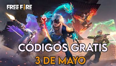 Free Fire | Códigos de hoy viernes 3 de mayo de 2024: recompensas gratis