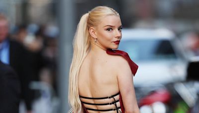 Anya Taylor-Joy's Butt-Baring Corset Dress Is Best Described as Iconic