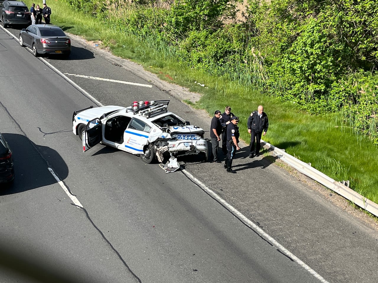 NYPD: Officer injured in hit-run crash on West Shore Expressway