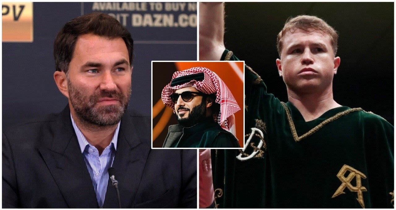 Eddie Hearn claims Canelo Alvarez could snub Turki Alalshikh's 'dream fight'