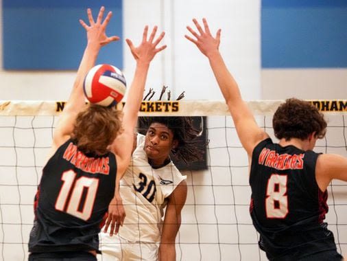 Jeremy Bullard-Smith finds friendship, family support, and a home in Needham boys’ volleyball - The Boston Globe