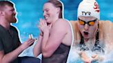 Lilly King & Fiancé Share Details On Surprise Pool Deck Proposal After Her Olympic Trials Swim | Access