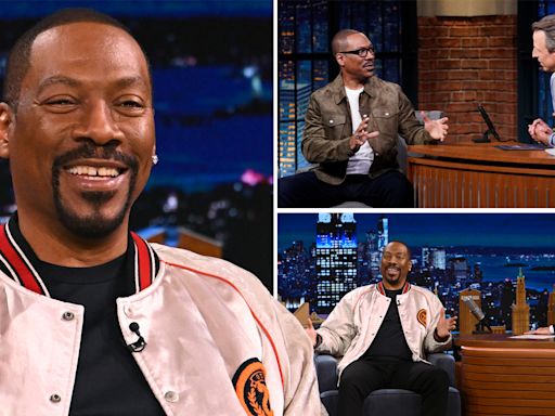 Eddie Murphy Reminisces About His Time At 30 Rock On The Tonight Show’ & ‘Late Night’