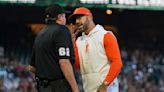 Giants skipper Kapler serving 1-game suspension for returning to dugout after being ejected