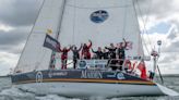 Maiden crosses Ocean Globe Race finish off Cowes