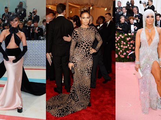 Jennifer Lopez’s Met Gala Shoe Style Through the Years: Holographic Heels, Sparkling Platforms and More