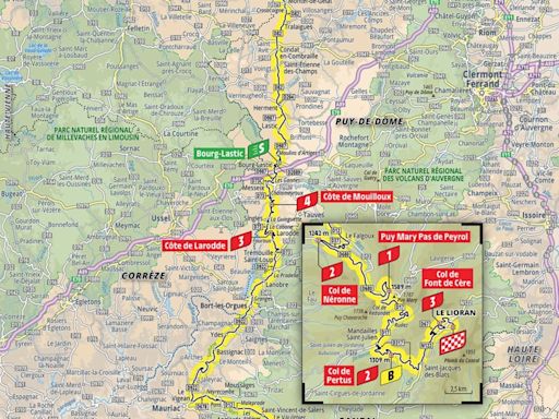 Tour de France Stage 11 preview: A day for the breakaway in the Massif Central