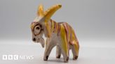 King Charles' pottery goat sold at Staffordshire auction