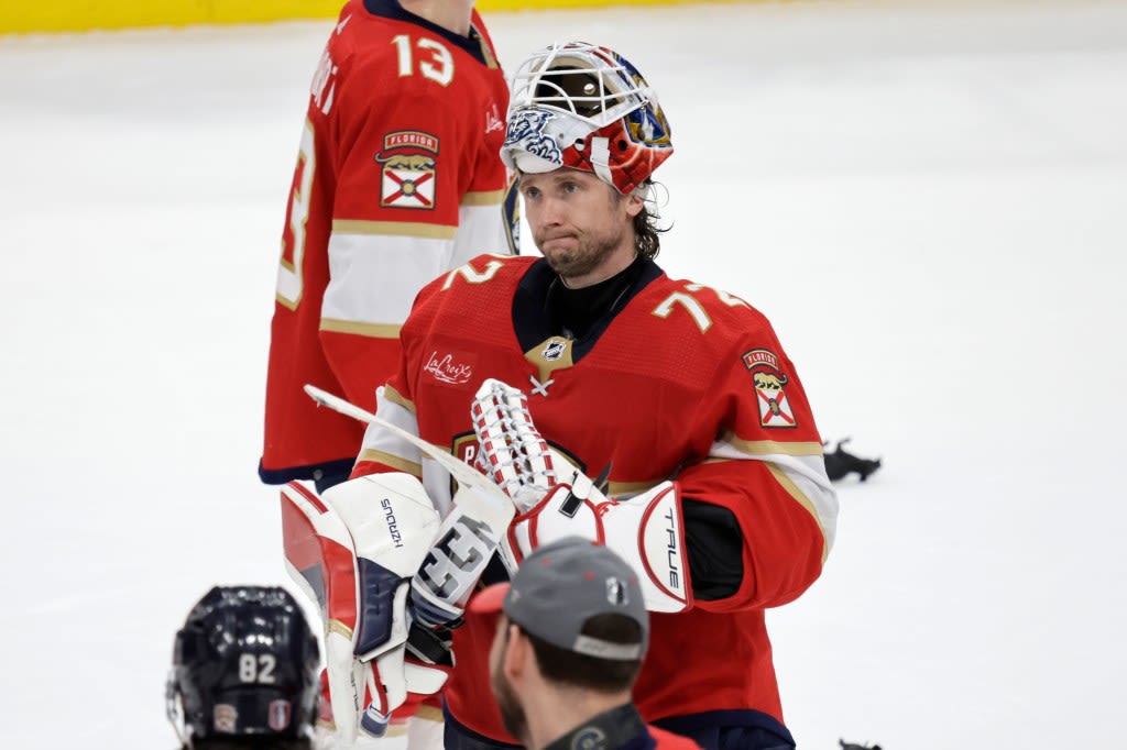 Panthers star goaltender Sergei Bobrovsky has ‘a plan’ to stay ready while awaiting next round, and reinforcement is arriving