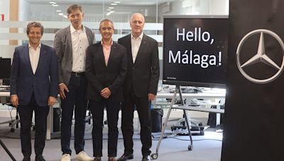 Mercedes-Benz inaugura su centro tecnológico en la calle Larios de Málaga