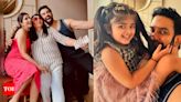 Charu Asopa and daughter Ziana celebrate former mother-in-law’s 73rd birthday; Rajeev Sen shares pictures - Times of India