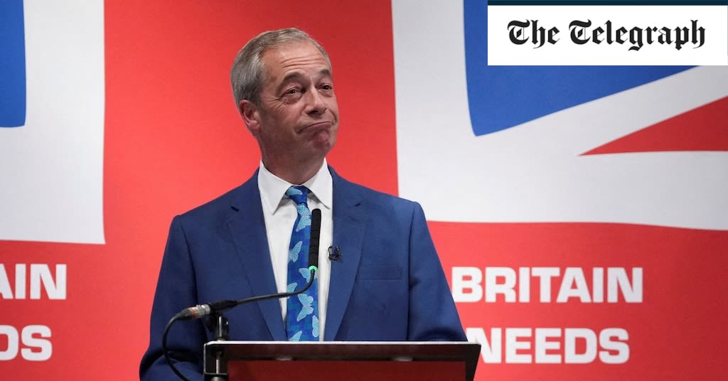 Nigel Farage will do more to hand Labour power than anyone since Tony Blair