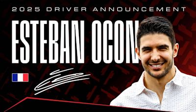 F1 - Esteban Ocon rejoint le Haas F1 Team en 2025
