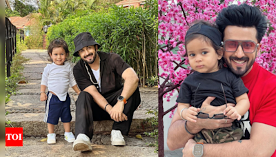 This is how Dheeraj Dhoopar fulfills his daddy duties while shooting for Rabb Hai Dua | - Times of India