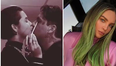 Belinda reacciona al romance de Christian Nodal y Ángela Aguilar frente a las cámaras; su padre la defiende: “Está contentísima”