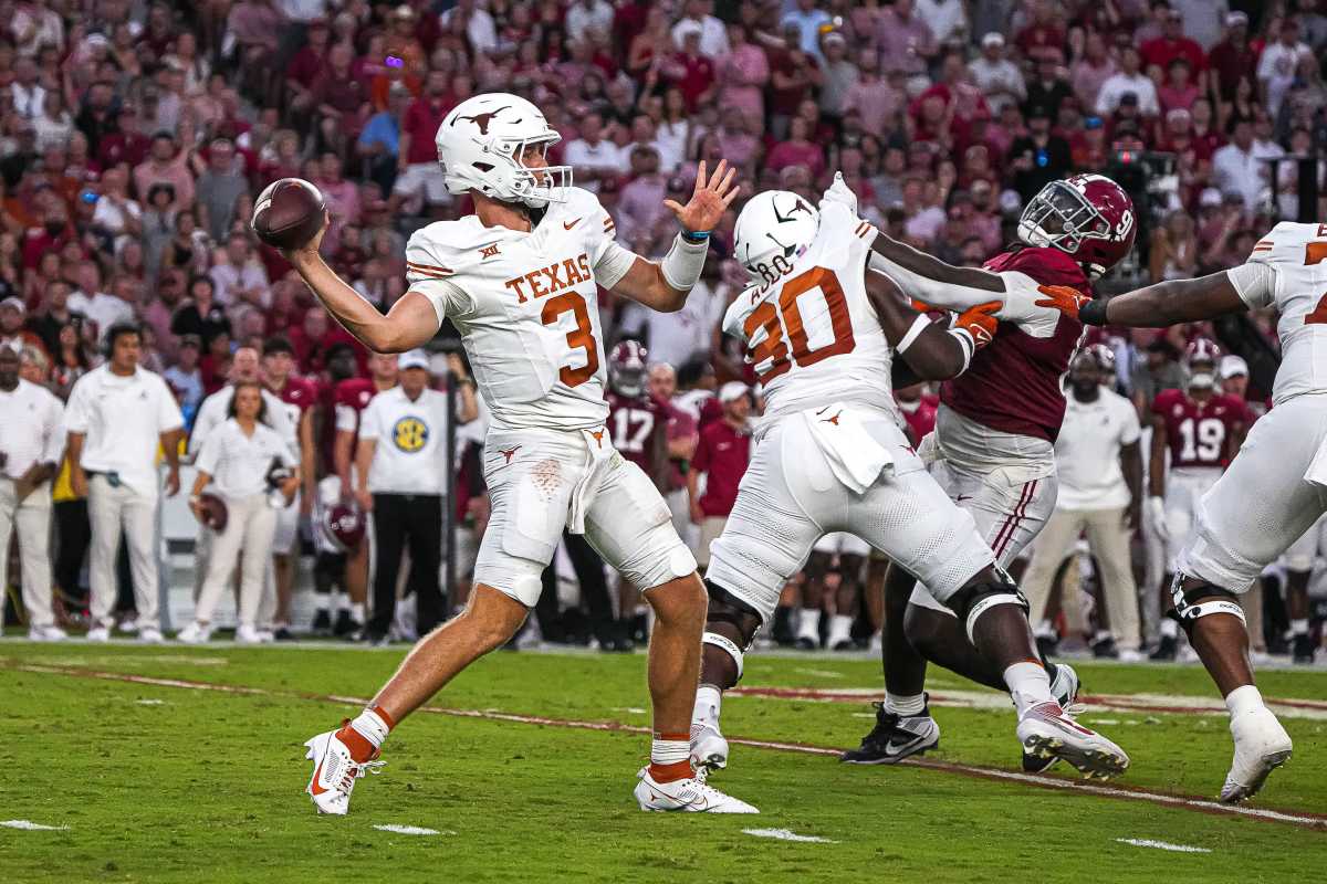 Texas QB Quinn Ewers Projected To Be A Top 10 Pick In 2025 NFL Draft