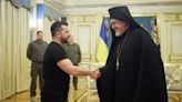 Zelenskyy meets with representative of Ecumenical Patriarchate of Constantinople
