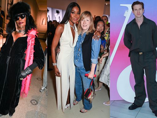 Naomi Campbell, Grace Jones, Kate Moss at the V&A Summer Party, the Fashion Event of the Season