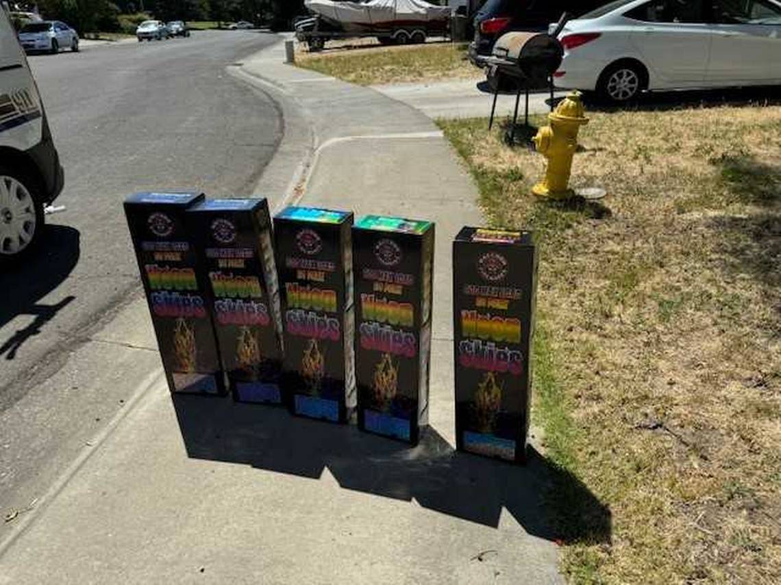 Woodland police issued more than $100,000 in illegal fireworks fines during July 4 holiday