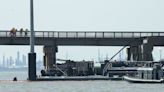 Oil spill and partial bridge collapse happen after a barge collides at Texas port