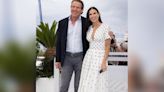 Demi Moore im Polka-Dot-Kleid in Cannes