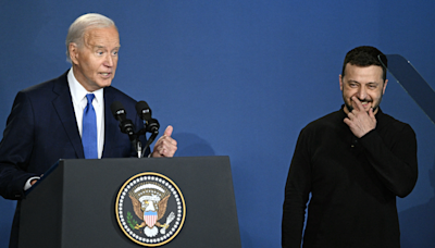 Biden mistakenly calls Zelensky ‘Putin’ while introducing him at NATO summit
